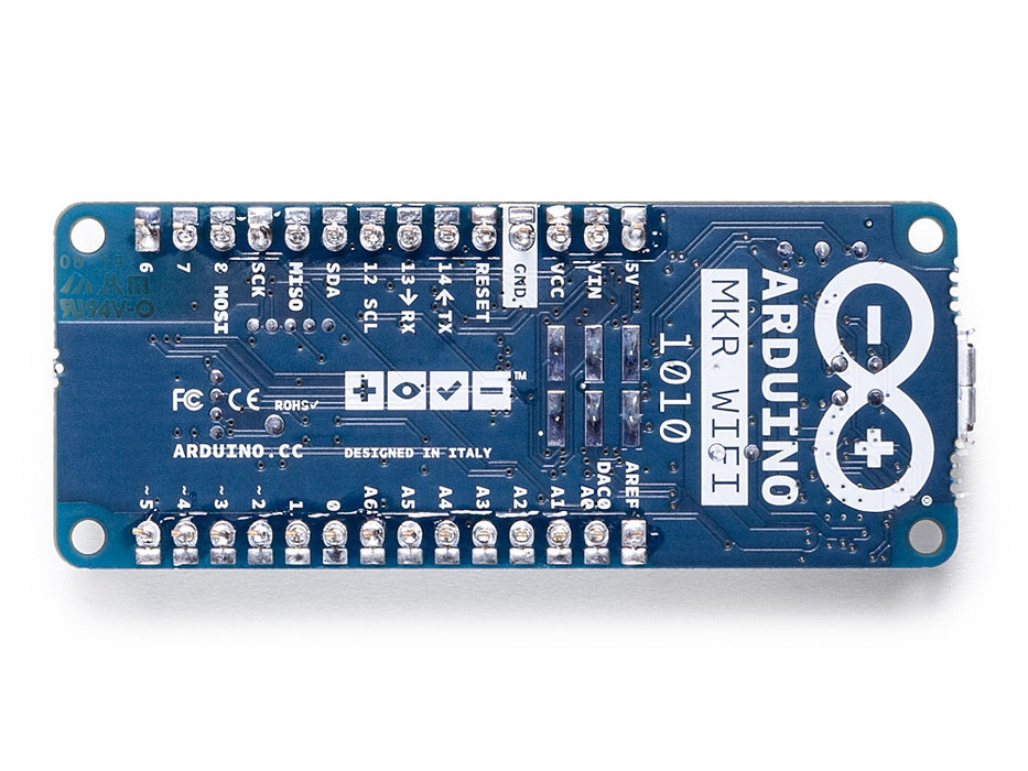 Arduino MKR WiFi 1010 bottom view