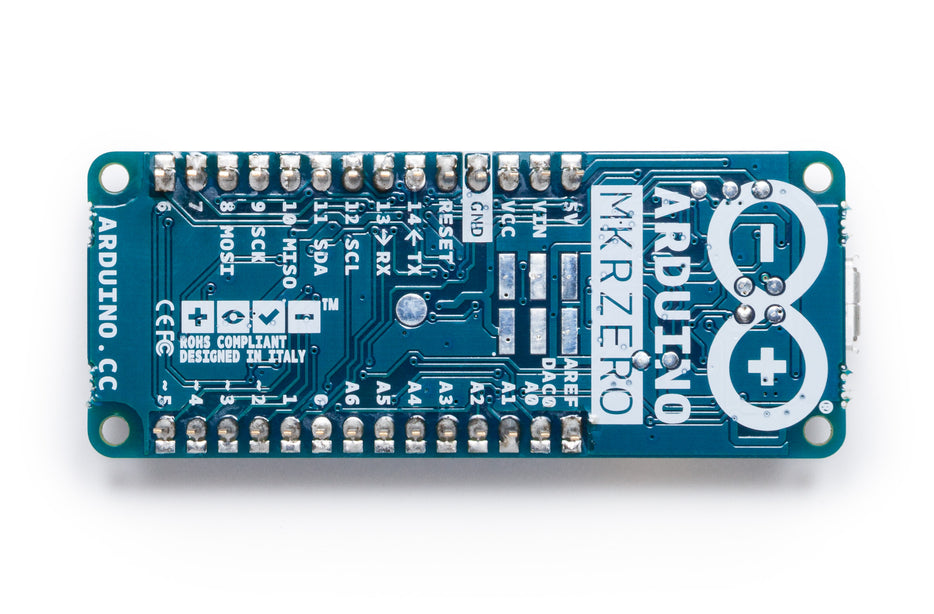Arduino MKR Zero bottom view