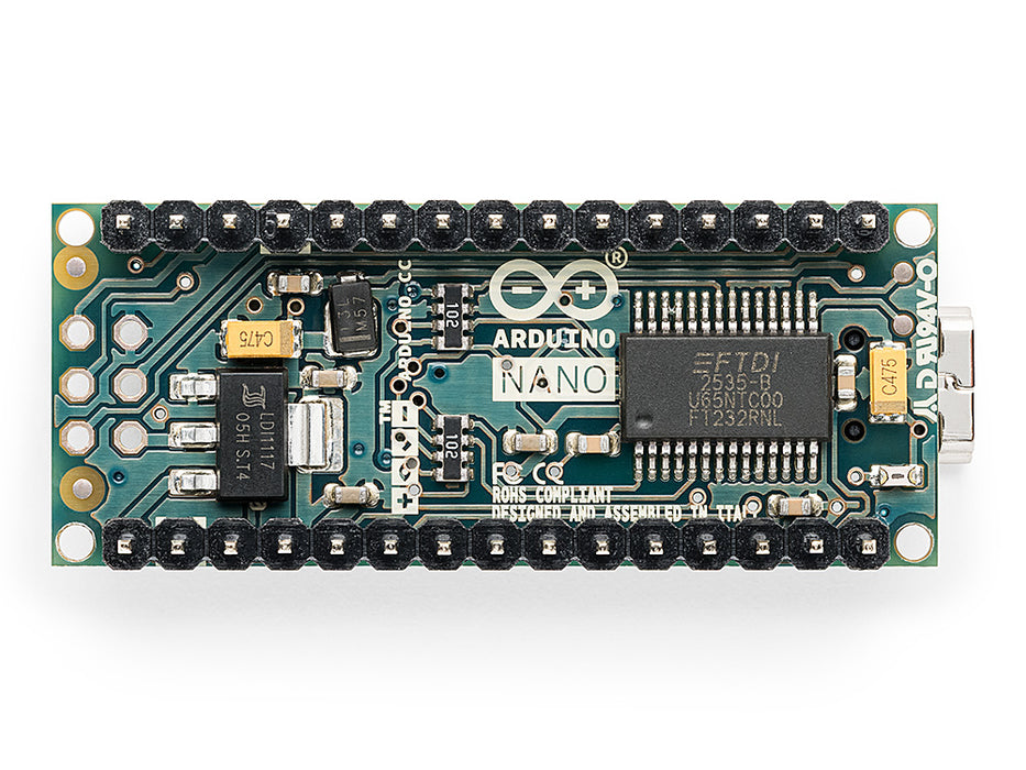 Arduino Nano bottom view