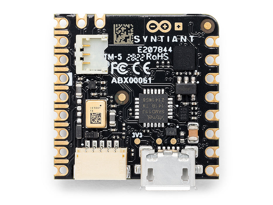 Arduino Nicla Voice bottom view