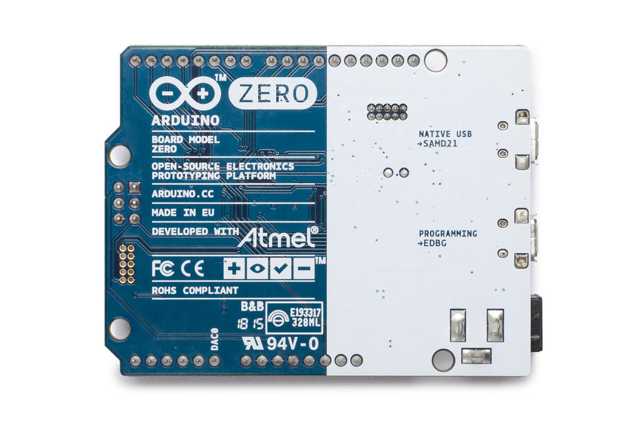 Arduino Zero bottom view