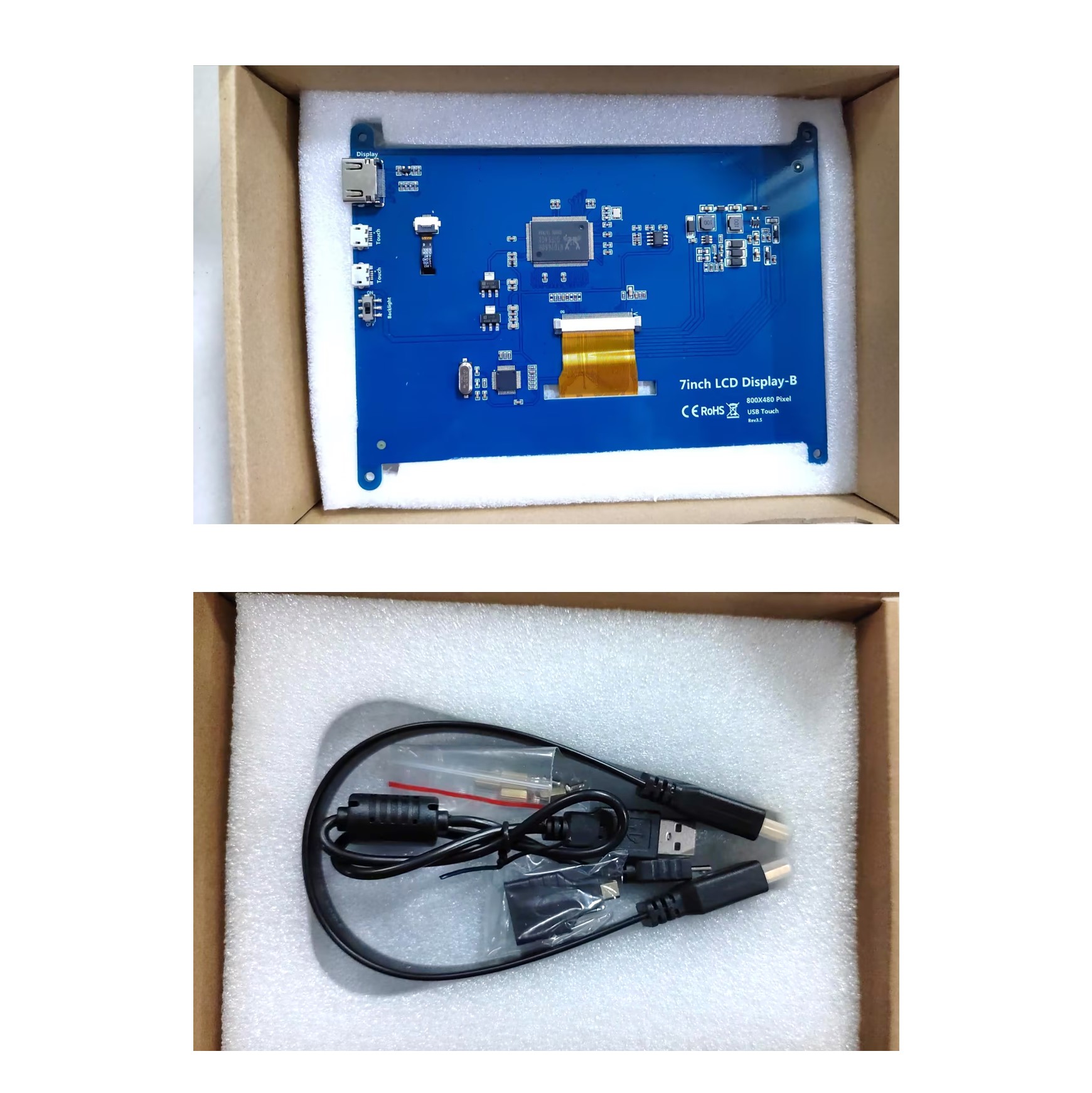 7-Inch Touch Screen for Raspberry Pi view 5