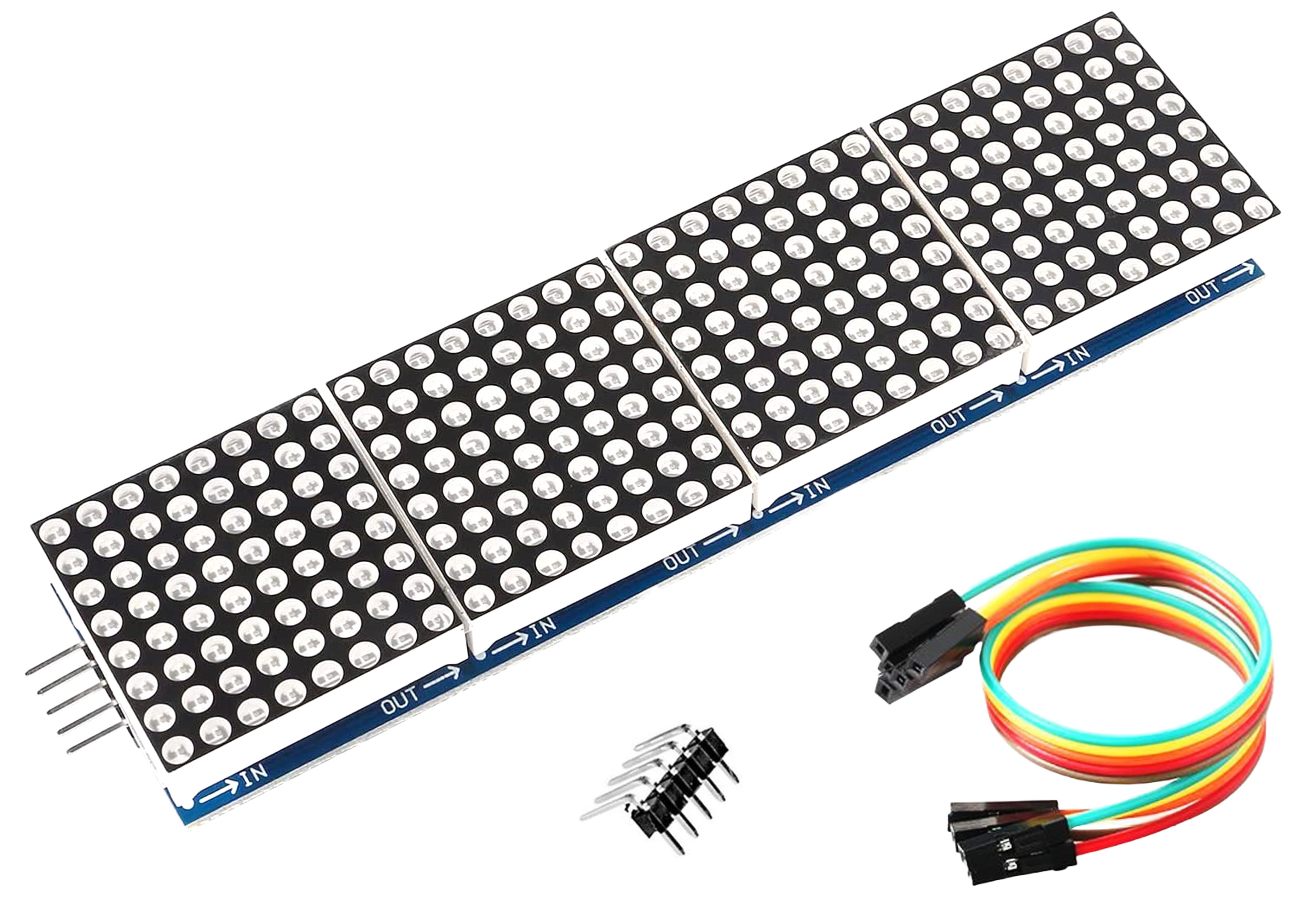 Dot Matrix Display FC16 4-in-1 32x8 LED