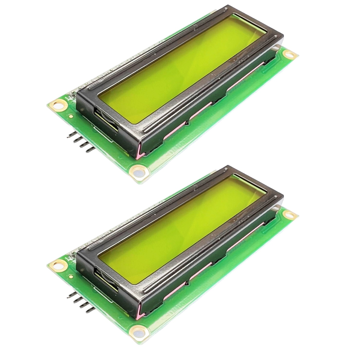 LCD I2C 1602 Green/Yellow Backlight