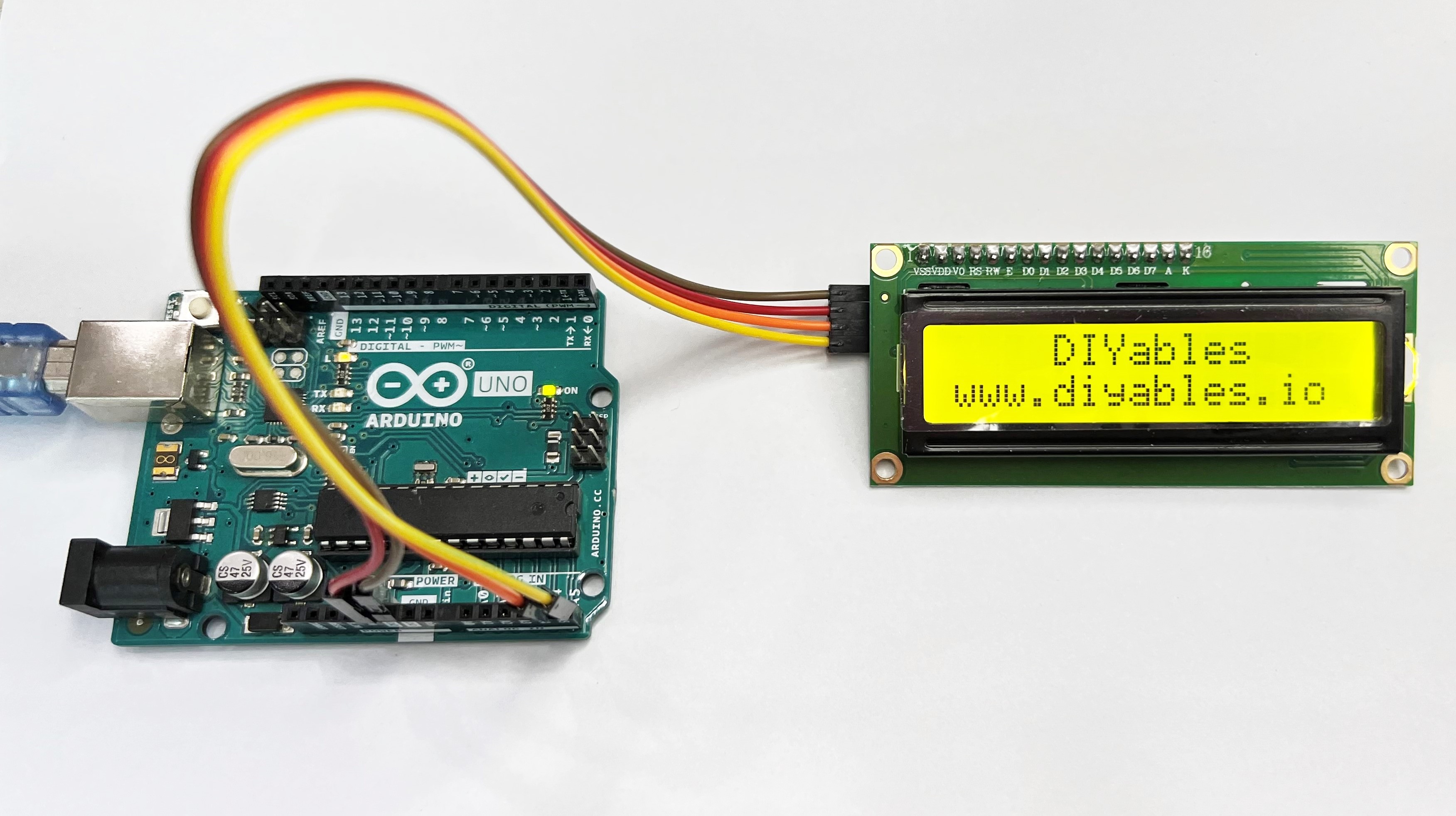 LCD I2C 16x2 with Arduino