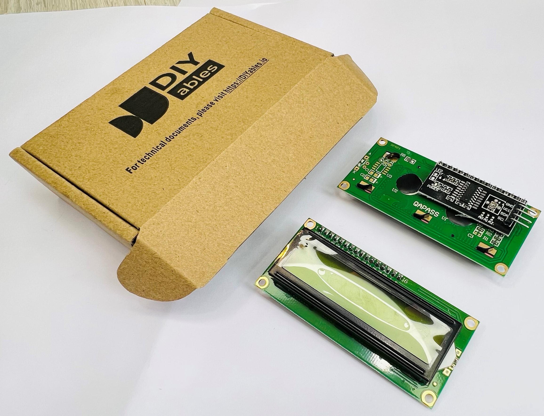 LCD I2C 16x2 box view 2