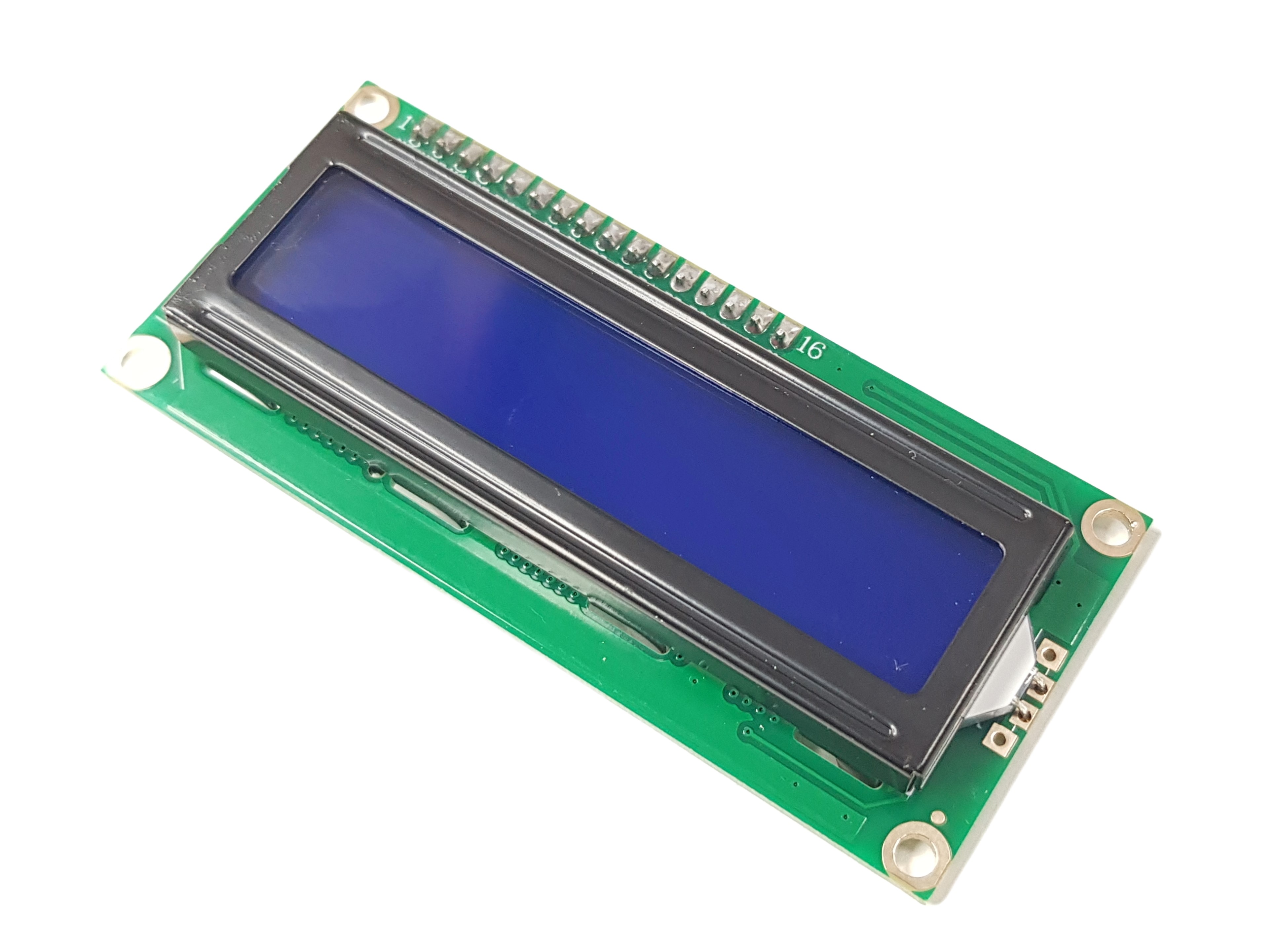 LCD I2C 16x2 Blue Background view 2