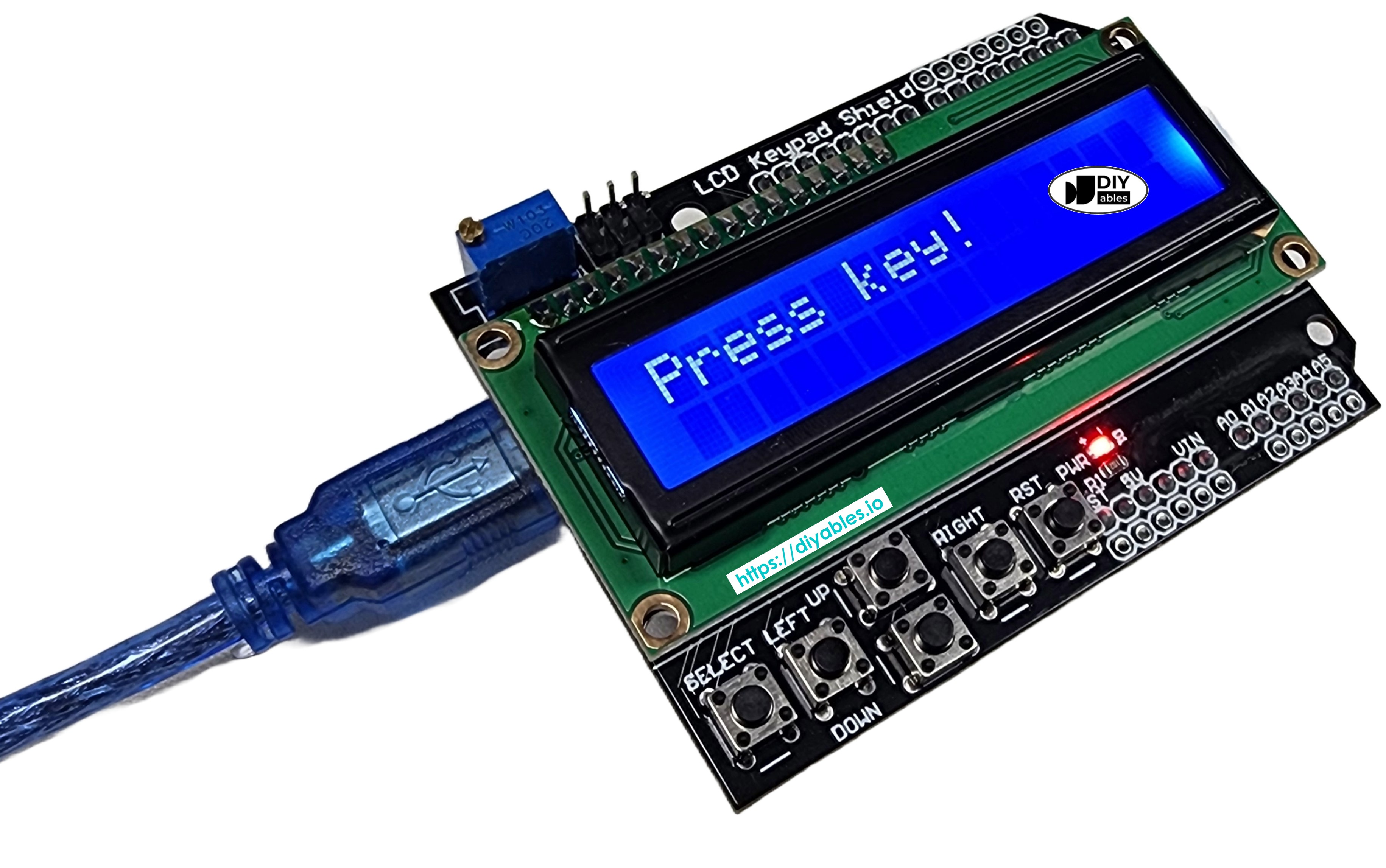 LCD Keypad Shield view 5