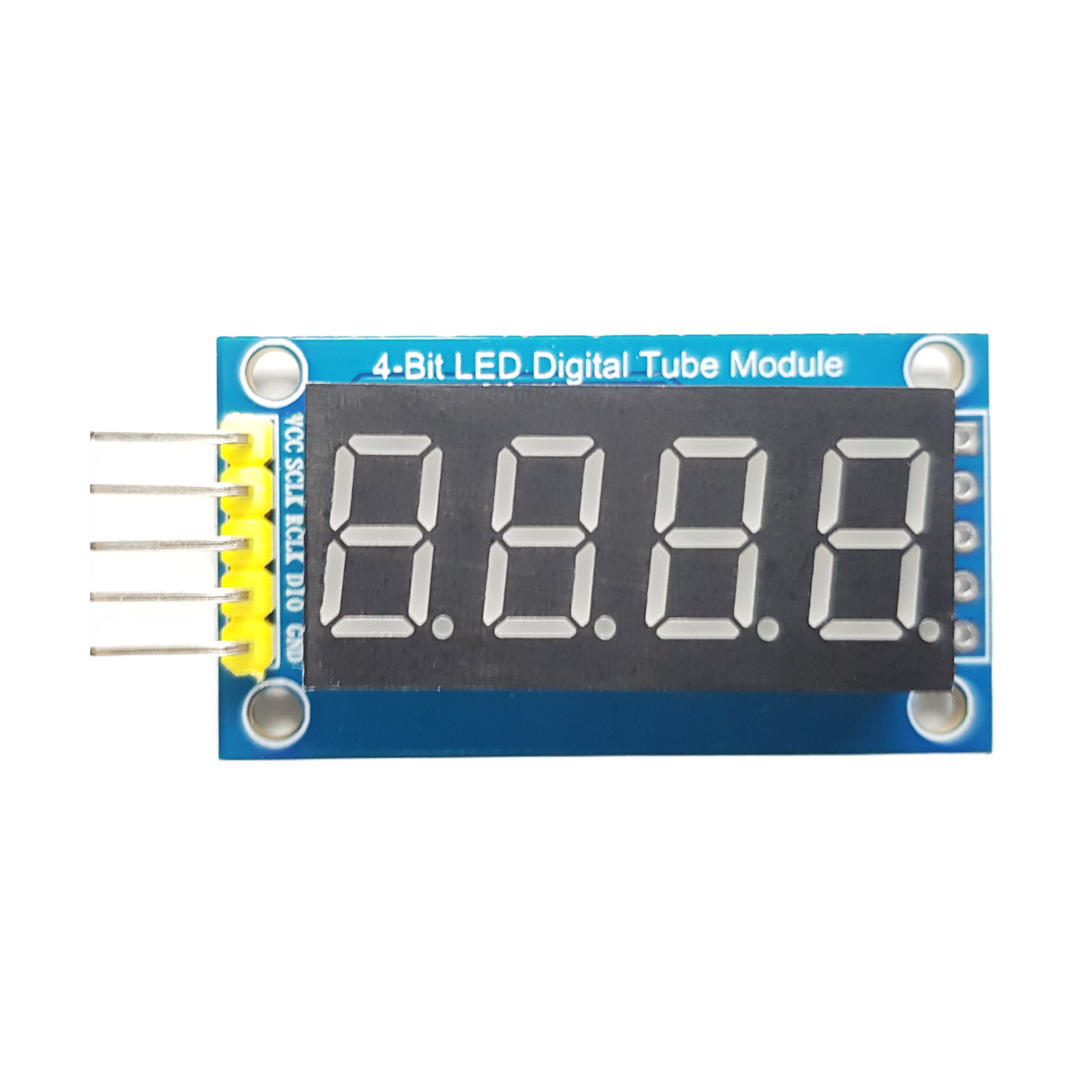 74HC595 4-digit 7-segment view 5