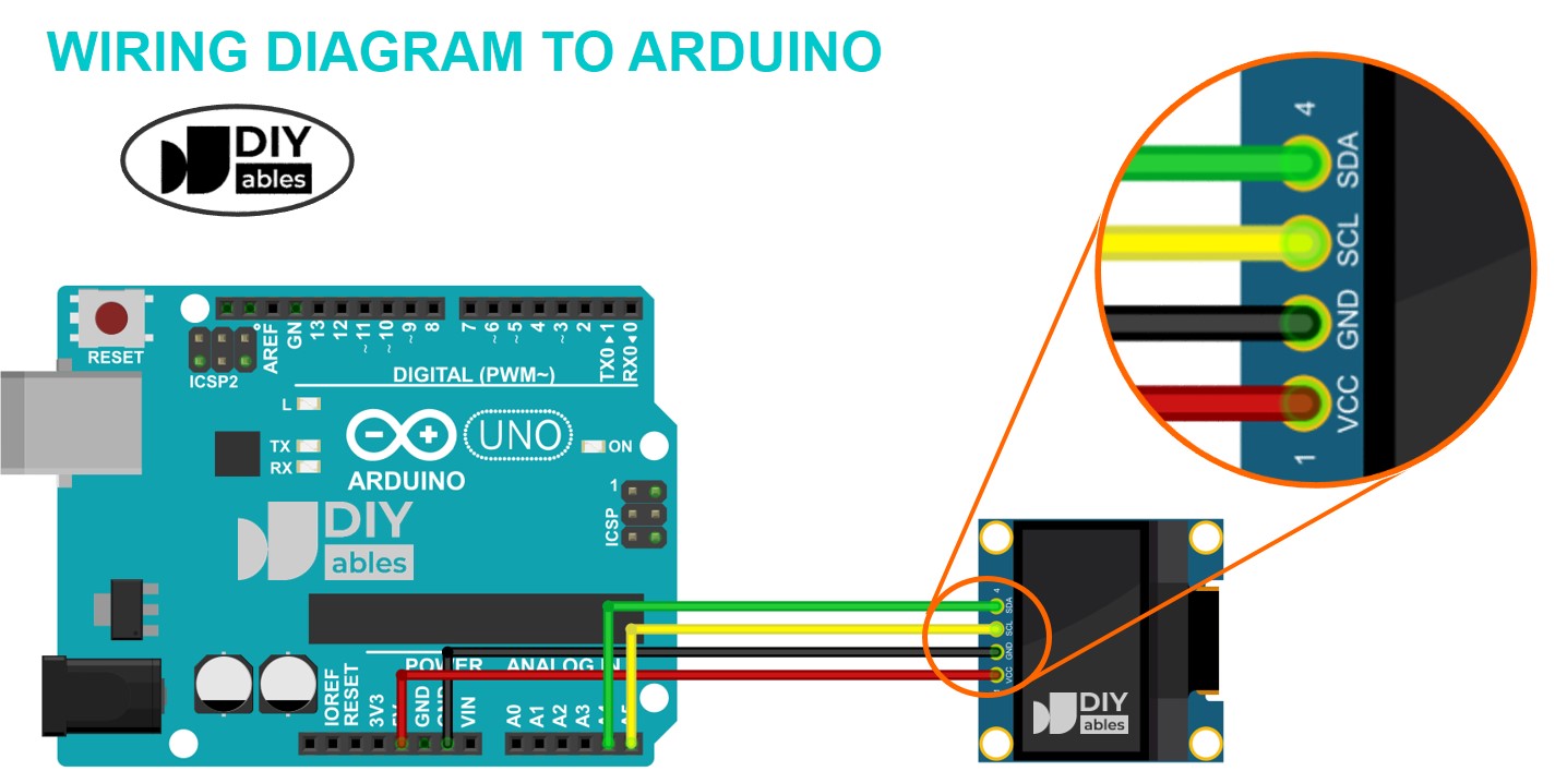 OLED 128x64 with Arduino