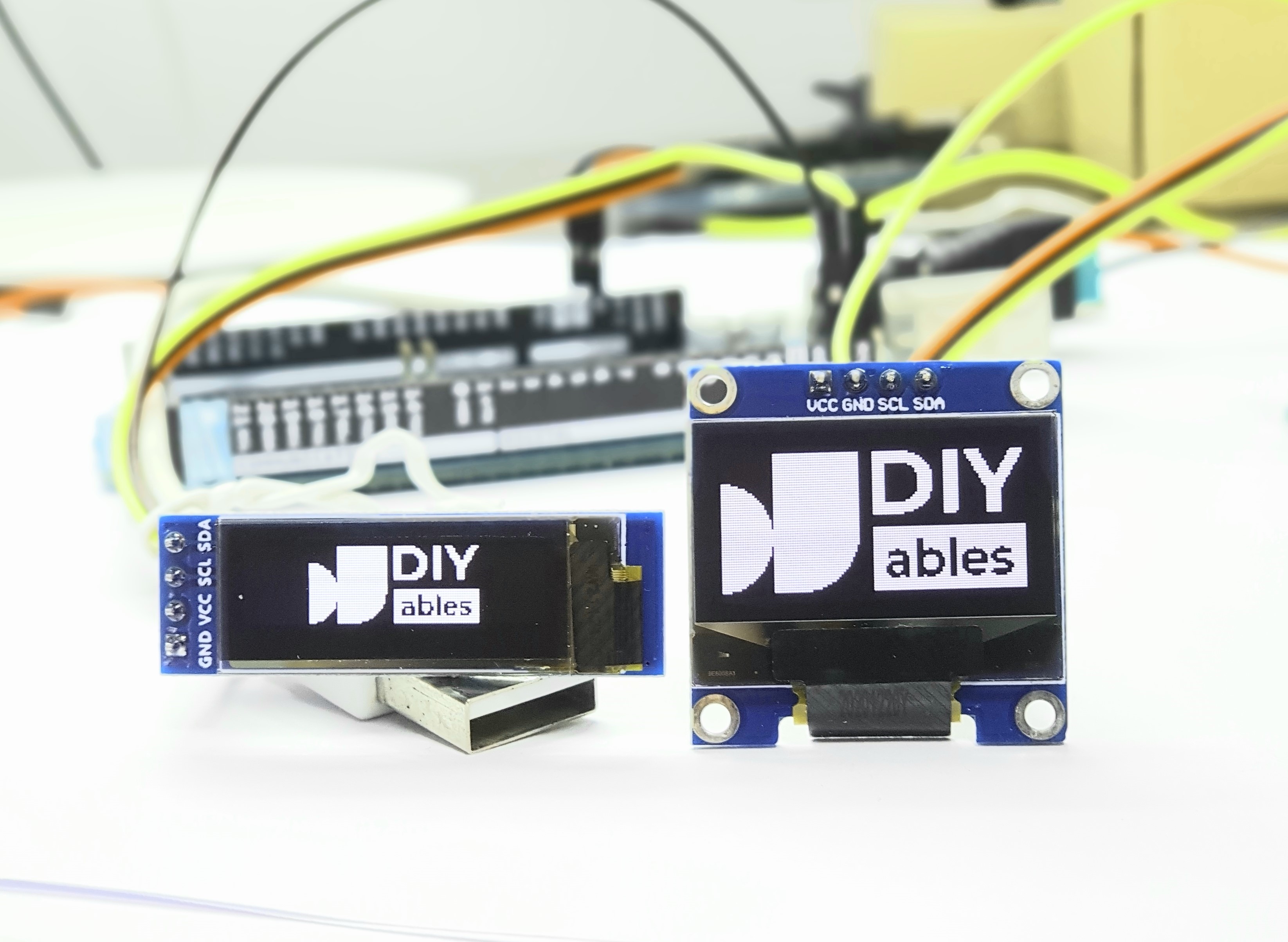 OLED Display front view