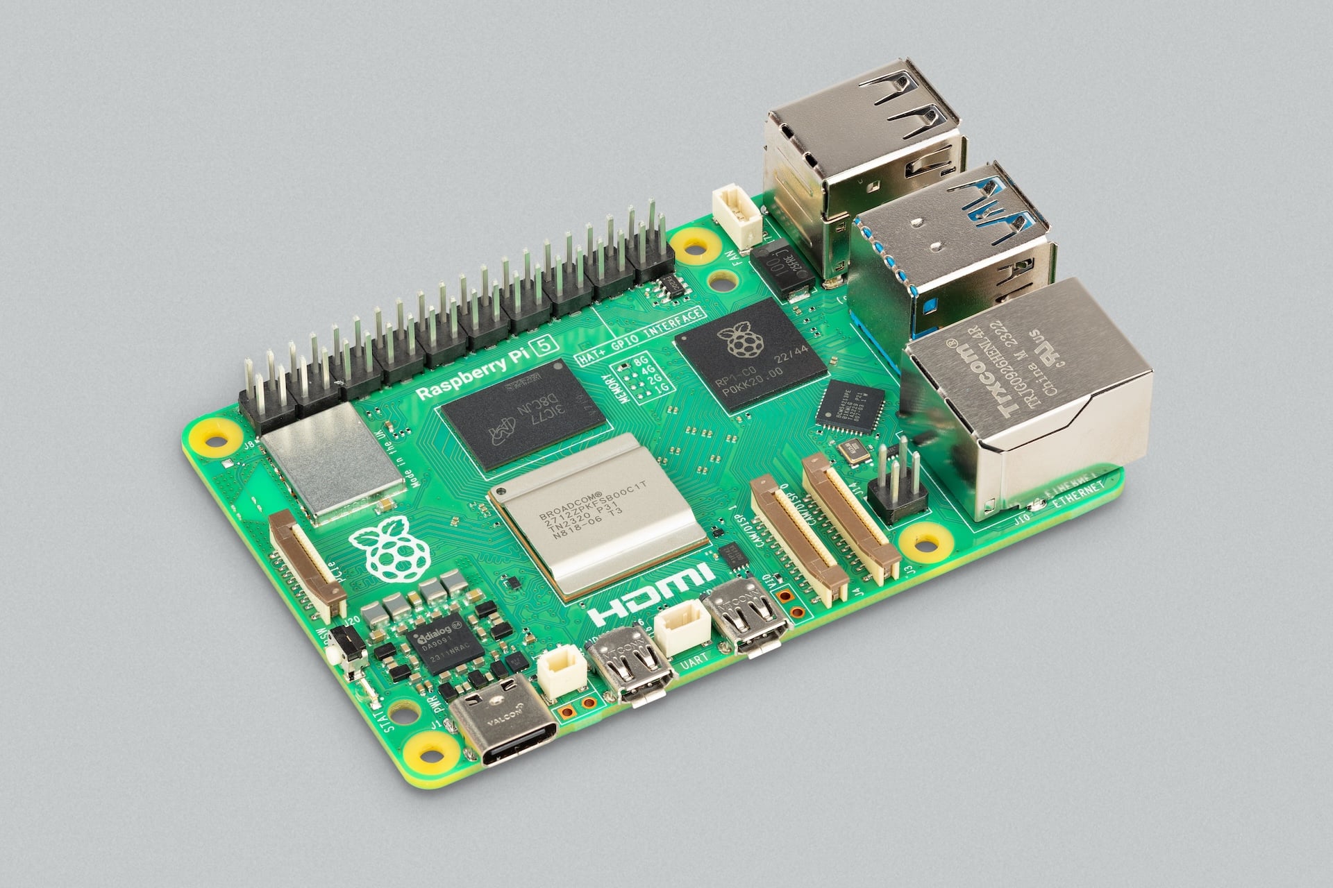 Raspberry Pi 5 pinout