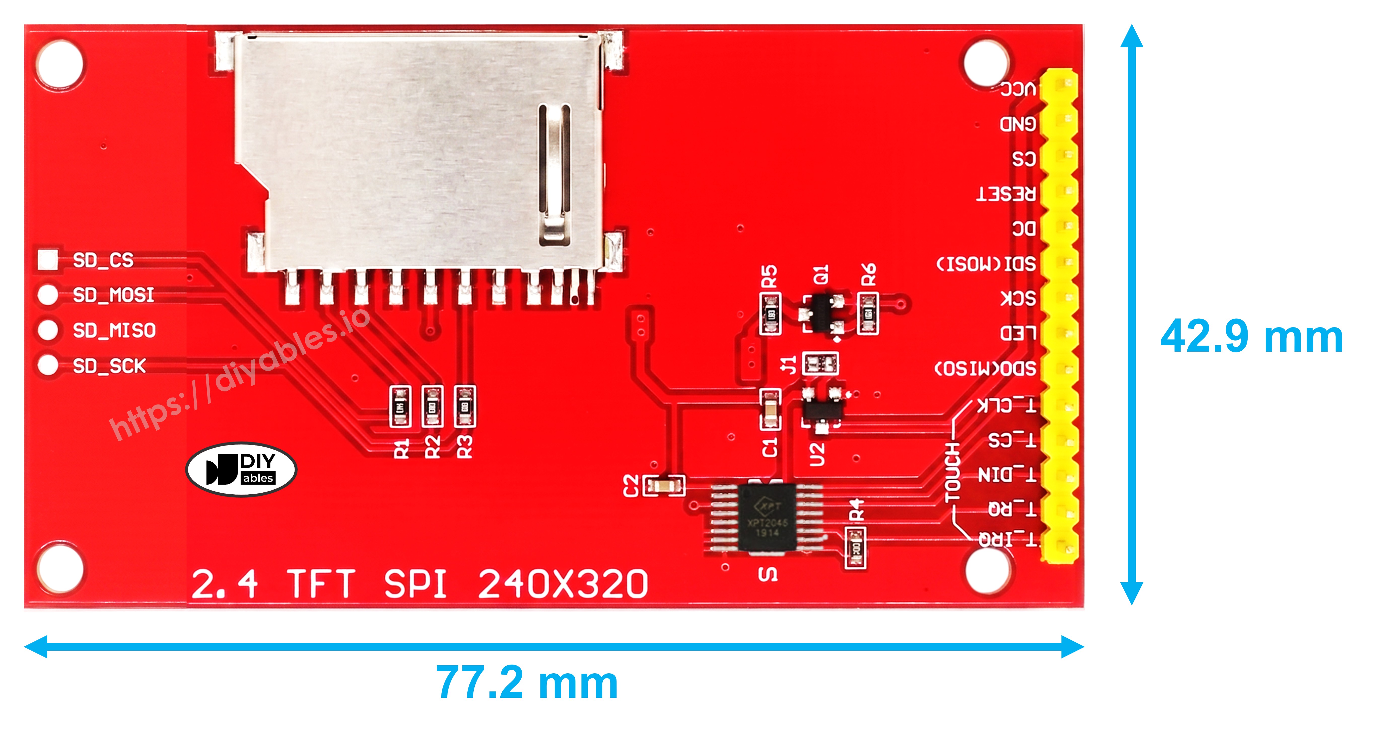 2.4 Inch Touch TFT LCD view 3
